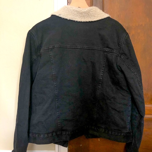 PacSun Black Denim Jacket - Picture 3 of 4